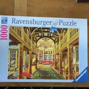 Ravensburger  1000 library puzzle